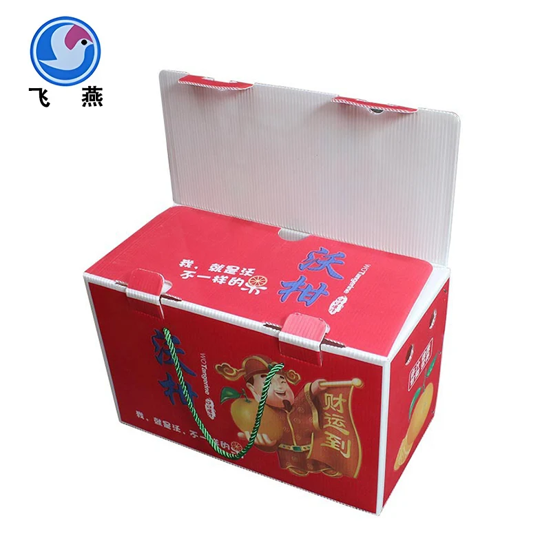 Caja de plástico de calcio de naranja azucarera