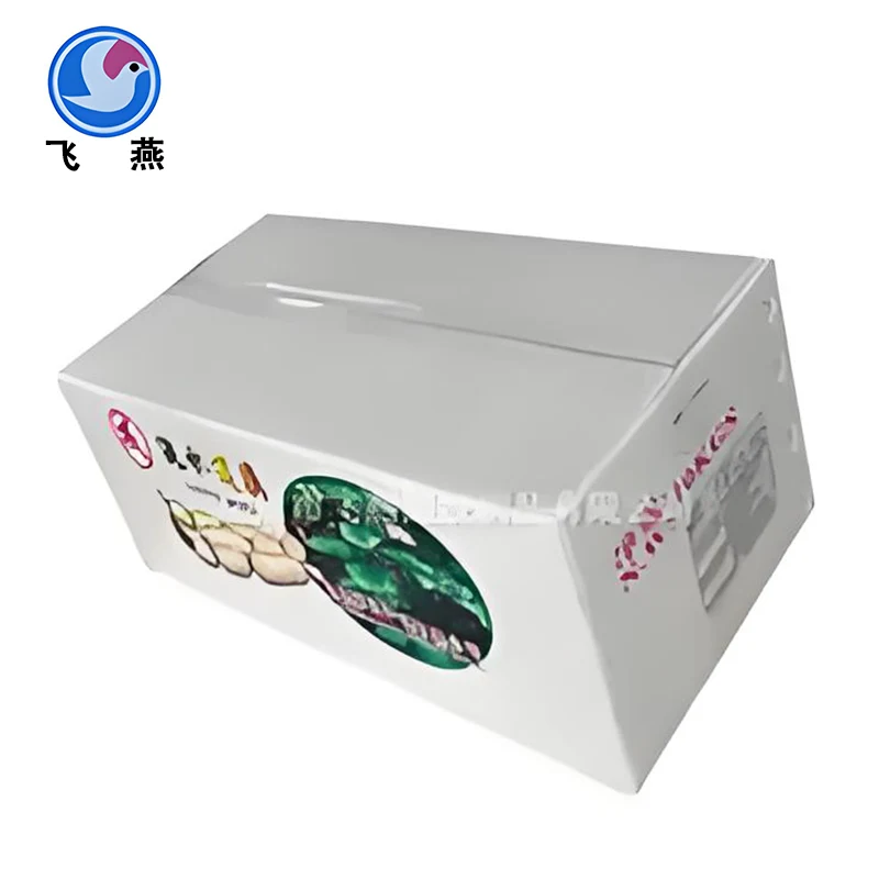 Caja de embalaje de plástico de taro